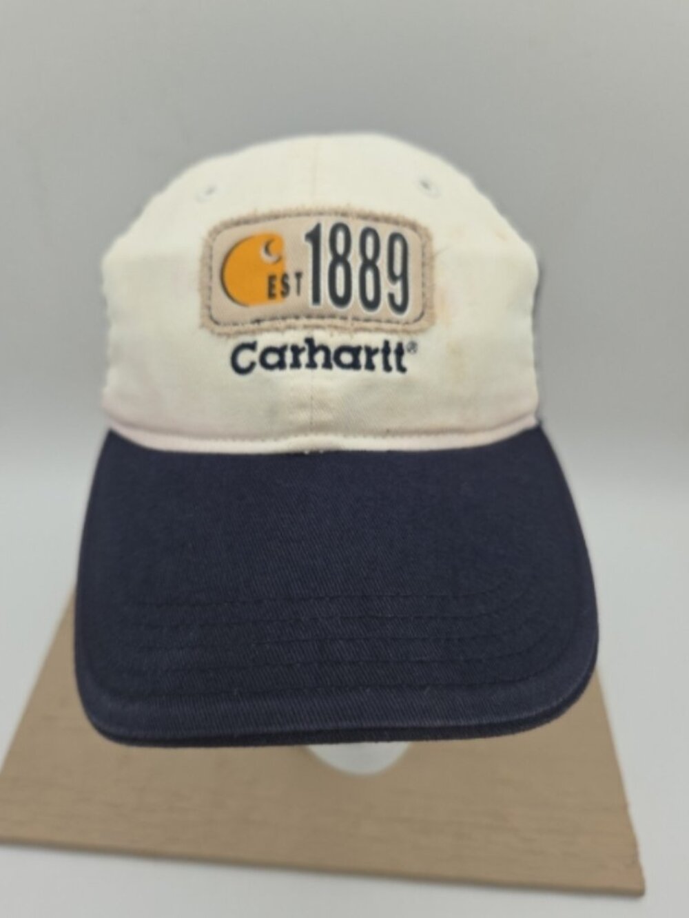 Carhartt 1889 Strapback Hat Blue White
